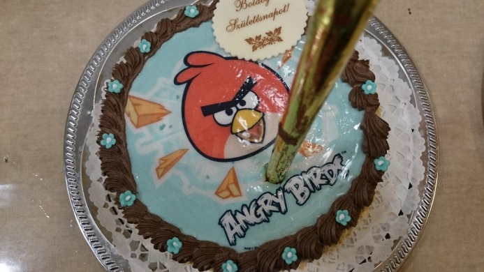 Angry Birds születésnapi party Budapesten, a Campona Játszóházban