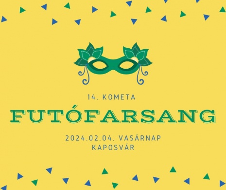 Farsang Kaposvár 2024. KOMETA Futófarsang
