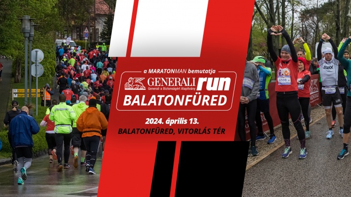 Maratonman 2024 Balatonfüred. Generali Run versenysorozat
