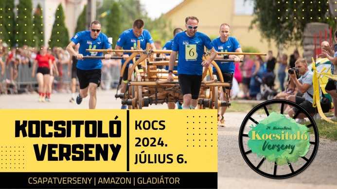 Kocsitoló Verseny és Fesztivál Kocs 2024