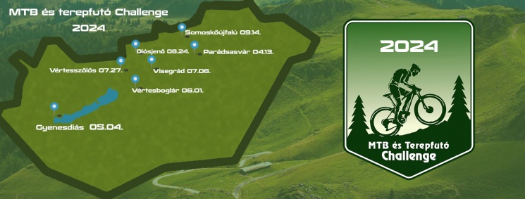 MTB és Terepfutó Challenge 2024. Mountain bike kerékpáros és terepfutó verseny