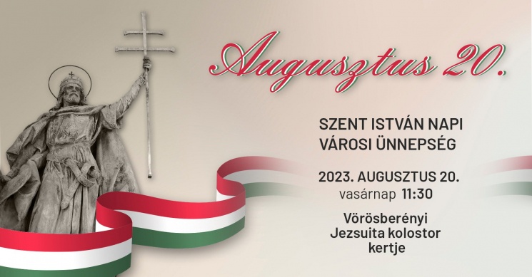Balatonalmádi program augusztus 2023. augusztus 20. Szent István- napi városi ünnepség