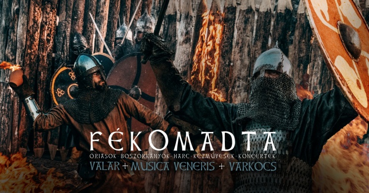 Fékomadta Fesztivál Zsámbék 2024. Árpád-kori hagyományőrző találkozó és óriásbábos felvonulás