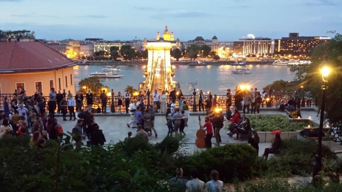 Táncház Budapest 2024. Alagút táncház a  Rege Néptáncegyüttessel