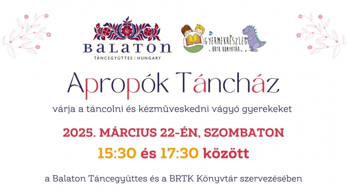 Táncház Siófok 2025. APROPÓK TÁNCHÁZ