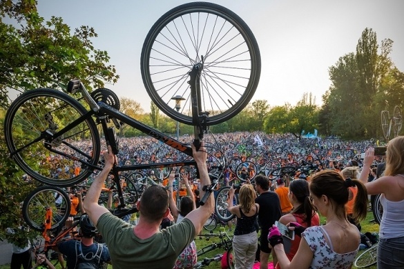 I bike Budapest 2022. Bringás felvonulás