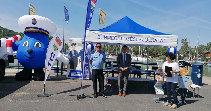 Bűnmegelőzési programok. Bűnmegelőzési kampány a balatoni hajókon és kikötőkben