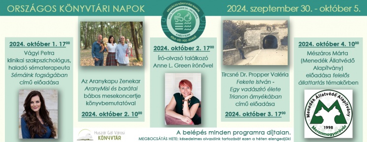 Országos Könyvtári Napok Mosonmagyaróvár 2024