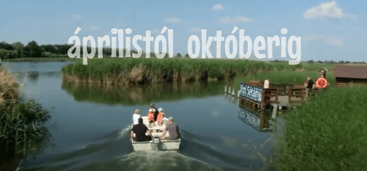 GPS-es csónaktúrák egyénileg Poroszlón, a Tisza-tavi Ökocentrumban