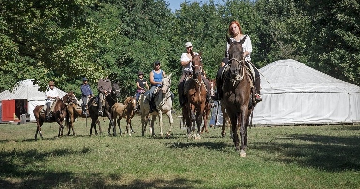 Duna-Tisza túra, több napos lovastúra