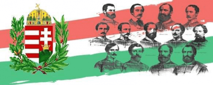 Aradi Vértanúk Emléknapja Gyula 2021