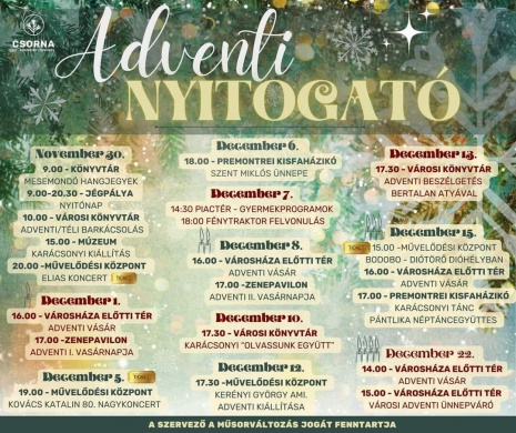 Advent Csorna 2024