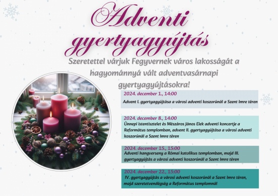 Advent Fegyvernek 2024