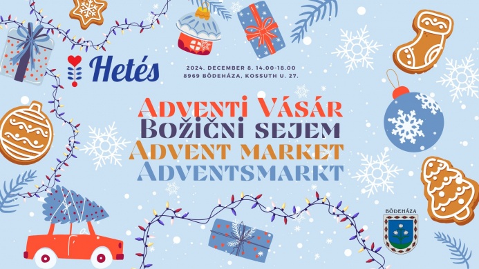 Hetés Adventi Vásár Bödeháza 2024