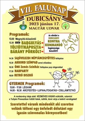 Dubicsány Falunap 2022