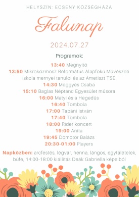 Ecsenyi Falunap 2024