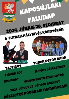 Kaposújlak Falunap 2024