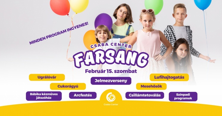 Csaba Center Farsang Békéscsaba 2025