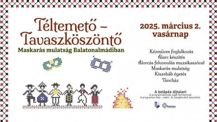 Téltemető – Tavaszköszöntő 2025 Balatonalmádi. Maskarás mulatság