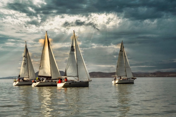 Farsangi Regatta vitorlásverseny Balatonfüred