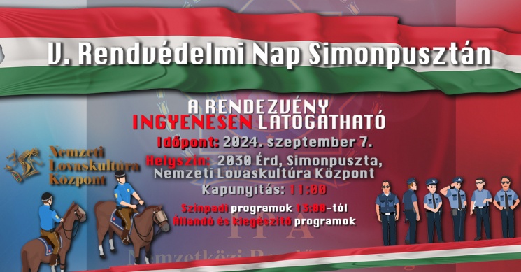 Rendvédelmi Nap 2024 Érd - Simonpuszta
