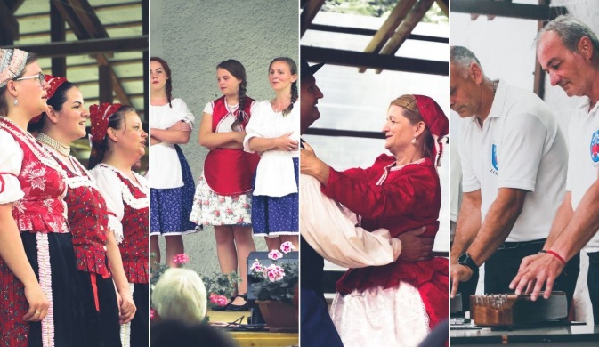Juniális Nagycsalomja. Járási Kulturális Ünnepély