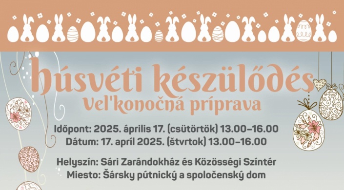 Húsvét Dabas 2025. Húsvéti készülődés