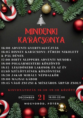 Karácsony Mogyoród 2024