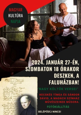 Magyar Kultúra Napja Deszk 2023