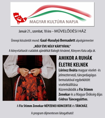 A Magyar Kultúra Napja Solymár 2023