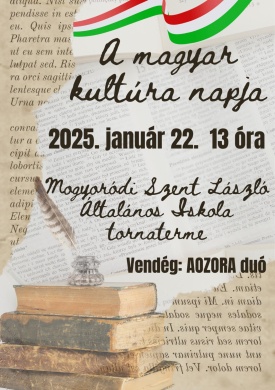 Magyar Kultúra Napja Mogyoród 2025