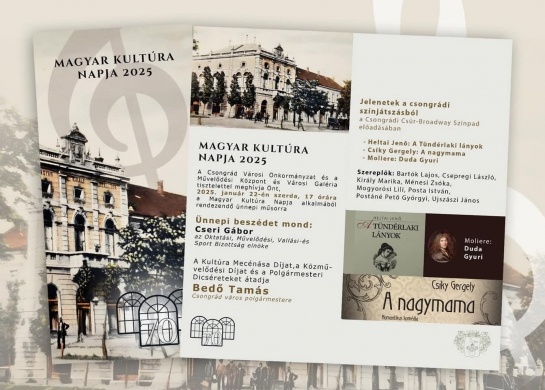 Magyar Kultúra Napja Csongrád 2025