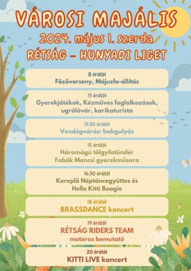 Majális Rétság 2024. Városi Majális