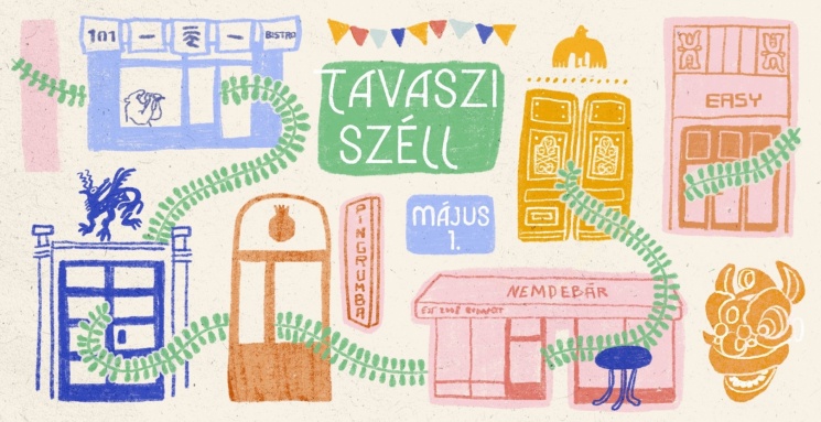 Majális Széll Kálmán tér Budapest 2025. Tavaszi Széll - MODERN MAJÁLIS