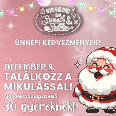 Mikulás, Szelfi Múzeum 2024 Budapest