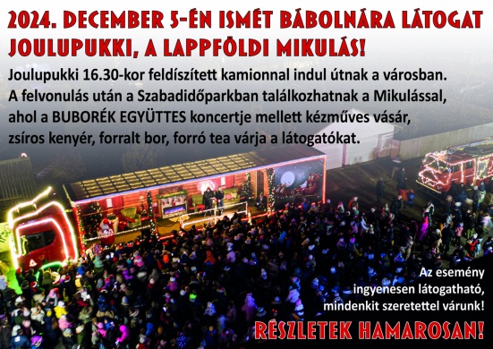 Mikulás Bábolna 2024