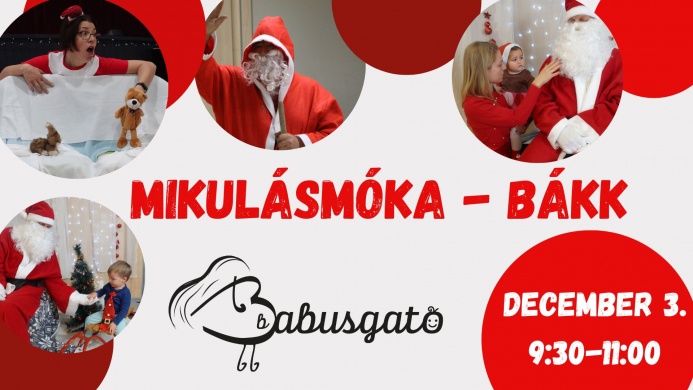 Mikulás Vecsés 2024. Babusgató Mikulásmóka