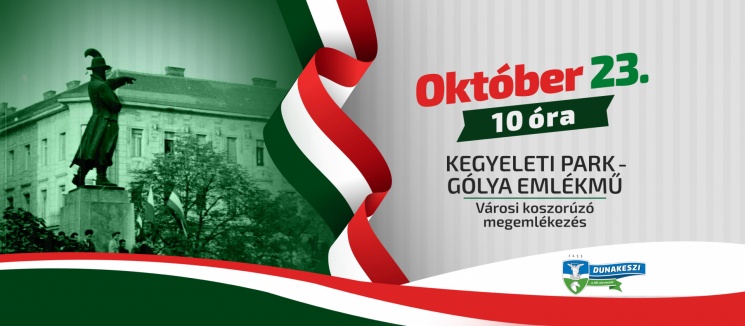 2024. október 23. Dunakeszi. Ünnepi megemlékezés