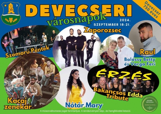Devecseri Városnapok 2024
