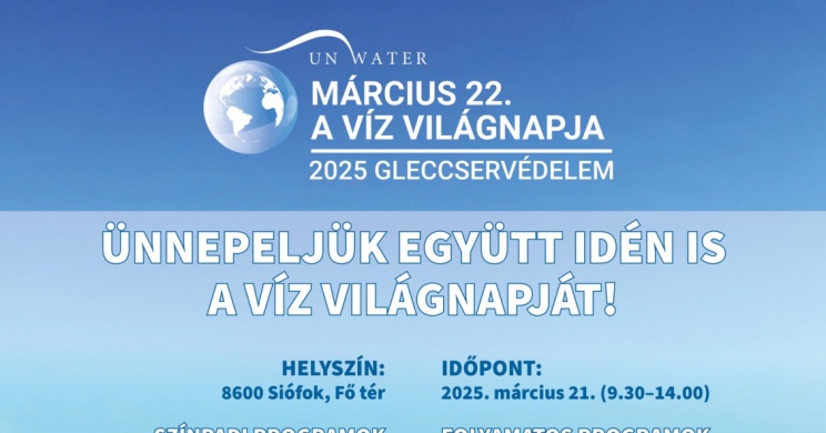 Víz Világnapja Siófok 2025