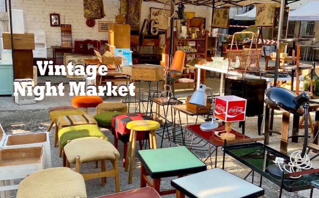 Vintage Night Market 2024 Budapest. Vintage vásár éjszakai kiadásban