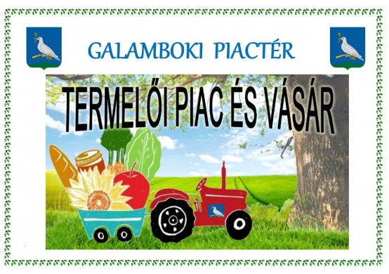 Termelői Piac Galambok 2024