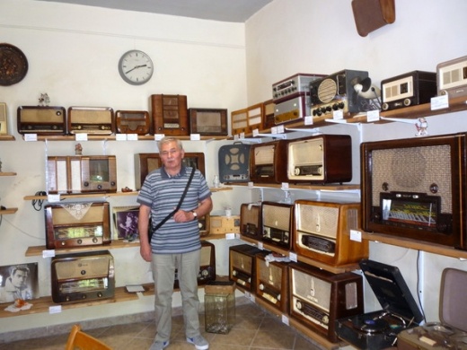 Öreg rádiók kiállítása - Rádiómúzeum