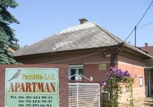 Pacsirta Lak Apartman