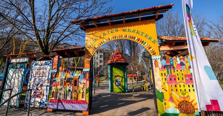 Zöld Péter Játszótér, egy budapesti mesebirodalom gyerekeknek a Millenárison