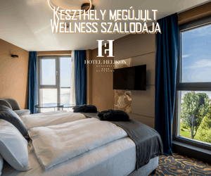 Megújult a keszthelyi Helikon Hotel - wellness a Balatonnál!