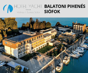 Yacht Hotel Siófok - 1000 m2-es panorámás wellness részleg