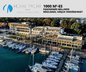 Yacht Hotel Siófok - 1000 m2-es panorámás wellness részleg