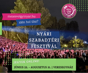 Mézesvölgyi Nyár 2023 - Pest megye legnagyobb nyári szabadtéri színházi fesztiválja