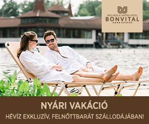 Wellness pihenés Hévíz felnőttbarát szállodájában  - BONVITAL WELLNESS & GASTRO HOTEL